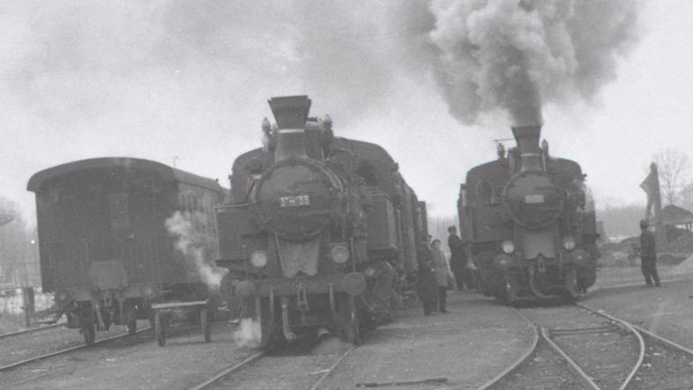 Gostovanje razstave 130 let pomurskih železnic v Muzeju Špital v Gornji Radgoni 