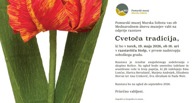 Odprtje razstave Cvetoča tradicija